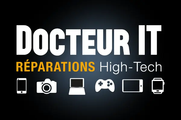 Logo paysage Docteur IT Réparation téléphone Tarbes